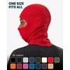 image:image100 Merino Wool Balaclava Ski MaskSoft Unisex All Season Face Mask 175um  Helmet Friendly Soft NonItchy Breathable UV Protection UPF 50 Glasses Compatible Motorcycle Bike Face Cover 250 GSMArmy Green