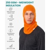 image:image100 Merino Wool Balaclava Ski MaskSoft Unisex All Season Face Mask 175um  Helmet Friendly Soft NonItchy Breathable UV Protection UPF 50 Glasses Compatible Motorcycle Bike Face Cover 250 GSMHunter Orange