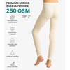 image:image100 Merino Wool Base Layer Kids Midweight Long Johns Kids Thermal Pants  Soft NonItchy Midweight 250 GSM KidsToddler Clothes Moisture Wicking 175um Pants BreathableUnderwear OdorResistantNatural Merinos