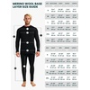 image:image100 Merino Wool Base Layer Men Set  Thermal Underwear for Men Long Johns  Lightweight Midweight Heavyweight Long Johns Naturally OdorResistant Breathable Active Underwear Hiking Skiing165 Perfect Grey