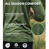 image:image100 Merino Wool Base Layer Mens  Long Sleeve Thermal Shirts with Socks  Lightweight Midweight Heavyweight Base Layer Naturally OdorResistant Breathable Shirt Ideal for Hiking Cold Weather165 Denim Blue