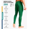image:image100 Merino Wool Base Layer Mens Pants  Thermal Underwear Long Johns  Lightweight Midweight Heavyweight Base Layer Breathable Leggings OdorResistant Wool Ideal for Hiking Skiing WinterOlive 250