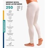 image:image100 Merino Wool Base Layer Mens Pants  Thermal Underwear Long Johns  Lightweight Midweight Heavyweight Base Layer Breathable Leggings OdorResistant Wool Ideal for Hiking Skiing Winter250 Natural Merinos