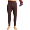 image:image100 Merino Wool Base Layer Mens Pants  Thermal Underwear Long Johns  Lightweight Midweight Heavyweight Base Layer Breathable Leggings OdorResistant Wool Ideal for Hiking Skiing WinterChocolate 250