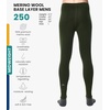 image:image100 Merino Wool Base Layer Mens Pants  Thermal Underwear Long Johns  Lightweight Midweight Heavyweight Base Layer Breathable Leggings OdorResistant Wool Ideal for Hiking Skiing Winter250 Army Green