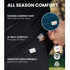 image:image100 Merino Wool Base Layer Mens Pants  Thermal Underwear Long Johns  Lightweight Midweight Heavyweight Base Layer Breathable Leggings OdorResistant Wool Ideal for Hiking Skiing Winter320 Army Green