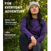 image:image100 Merino Wool Base Layer Women  Thermal Merino Wool Shirt Women  Lightweight Shirts Breathable Naturally OdorResistant MoistureWicking Ideal for Hiking Travel Outdoor Everyday WearC 190 Violet