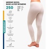 image:image100 Merino Wool Base Layer Women Pants  Thermal Leggings Underwear  Lightweight Midweight Heavyweight Base Layer Breathable Pants OdorResistant Ideal for Hiking Skiing Cold Weather250 Natural Merinos