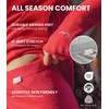 image:image100 Merino Wool Base Layer Women Pants  Thermal Leggings Underwear  Lightweight Midweight Heavyweight Base Layer Breathable Pants OdorResistant Ideal for Hiking Skiing Cold Weather165 Deep Blue