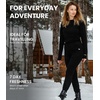 image:image100 Merino Wool Base Layer Women Pants  Thermal Leggings Underwear  Lightweight Midweight Heavyweight Base Layer Breathable Pants OdorResistant Ideal for Hiking Skiing Cold Weather 320 Charcoal Grey
