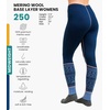 image:image100 Merino Wool Base Layer Women Pants  Thermal Leggings Underwear  Lightweight Midweight Heavyweight Base Layer Breathable Pants OdorResistant Ideal for Hiking Skiing Cold Weather250 Nordic Tale Berry