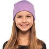 image:image100 Merino Wool Beanie Kids  Unisex Wool Cap 175um for Kids Toddler Hat  Soft NonItchy Breathable 175um Running Hat UV Protection OdorResistant MoistureWicking All Season 250 gsm Skull CapHeather Lilac