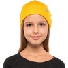 image:image100 Merino Wool Beanie Kids  Unisex Wool Cap 175um for Kids Toddler Hat  Soft NonItchy Breathable 175um Running Hat UV Protection OdorResistant MoistureWicking All Season 250 gsm Skull CapMustard