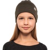 image:image100 Merino Wool Beanie Kids  Unisex Wool Cap 175um for Kids Toddler Hat  Soft NonItchy Breathable 175um Running Hat UV Protection OdorResistant MoistureWicking All Season 250 gsm Skull CapArmy Green