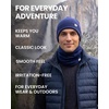 image:image100 Merino Wool Beanie Neck Gaiter Combo Unisex 175um Scull Cap 4 Season  Soft NonItchy Cooling Breathable 250 GSM UV Protection Hiking amp Running Accessories OdorResistant Cold Weather GearTan