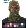 image:image100 Merino Wool Beanie Neck Gaiter Combo Unisex 175um Scull Cap 4 Season  Soft NonItchy Cooling Breathable 250 GSM UV Protection Hiking amp Running Accessories OdorResistant Cold Weather GearTan