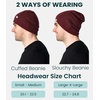image:image100 Merino Wool Beanie for Women Men  Set Adult Skull Cap 175um amp Socks  Soft NonItchy Beanie Breathable Running Hat UV Protection OdorResistant MoistureWicking All Season 250 gsm BeanieBurgundy