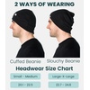 image:image100 Merino Wool Beanie for Women Men  Set Adult Skull Cap 175um amp Socks  Soft NonItchy Beanie Breathable Running Hat UV Protection OdorResistant MoistureWicking All Season 250 gsm BeanieCharcoal Grey