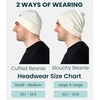image:image100 Merino Wool Beanie for Women Men  Set Adult Skull Cap 175um amp Socks  Soft NonItchy Beanie Breathable Running Hat UV Protection OdorResistant MoistureWicking All Season 250 gsm BeanieNatural Merinos