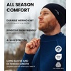 image:image100 Merino Wool Half Zip Sweater Men  Quarter Zip Thermal Base Layer  Lightweight Midweight Heavyweight Long Sleeve Breathable Pullover OdorResistant Half Zip Shirt Ideal for Hiking Skiing320 Heather Gray