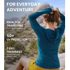 image:image100 Merino Wool Hoodie Women  Slim Fit Quarter Zip Thermal Base Layer  Lightweight Breathable Wool Hoodie Naturally OdorResistant MoistureWicking Sweatshirt Ideal for Hiking Travel Camping190 Deep Teal