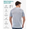 image:image100 Merino Wool Shirt Men  Short Sleeve Top Sport Thermal Base Layer  Lightweight Breathable Merino Wool Undershirt Naturally OdorResistant MoistureWicking Ideal for Hiking Sport TravelCloud V