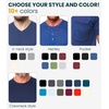 image:image100 Merino Wool Shirt Men  Short Sleeve Top Sport Thermal Base Layer  Lightweight Breathable Merino Wool Undershirt Naturally OdorResistant MoistureWicking Ideal for Hiking Sport TravelDeep Navy