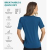 image:image100 Merino Wool Shirt Women  Short Sleeve Tee Base Layer Top Undershirt  Lightweight Breathable Merino Wool TShirt Naturally OdorResistant Soft MoistureWicking Hiking OutdoorDenim V