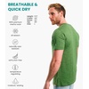 image:image100 Merino Wool TShirt Men  Base Layer Top Undershirt with Hiking Socks  Lightweight Breathable Merino Wool Thermal Shirt Naturally OdorResistant MoistureWicking Ideal for Hiking TravelOlive Grove