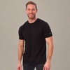 image:image100 Merino Wool TShirt Men  Short Sleeve Undershirt Base Layer Top  Lightweight Breathable Merino Wool Tees Naturally OdorResistant Soft Hiking Shirt Sport Travel Running Gym WorkCharcoal