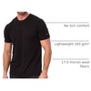 image:image100 Merino Wool TShirt Men  Short Sleeve Undershirt Base Layer Top  Lightweight Breathable Merino Wool Tees Naturally OdorResistant Soft Hiking Shirt Sport Travel Running Gym WorkCharcoal