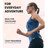 image:image100 Merino Wool Tank Top Women  Active Sleeveless Undershirt Base Layer  Lightweight Breathable Merino Wool Thermal Naturally AntiOdor MoistureWicking Basic Top Ideal for Hiking TravelR Black