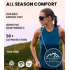 image:image100 Merino Wool Tank Top Women  Active Sleeveless Undershirt Base Layer  Lightweight Breathable Merino Wool Thermal Naturally AntiOdor MoistureWicking Basic Top Ideal for Hiking TravelH Off White