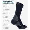 image:imageMerino Wool Socks for Men amp Women  36 Pack Wool Hiking Socks  Crew Style  Soft Itch Free Merino Wool Thick SocksCrew Socks for Work Cushioned with AntiBlister Protection Moisture Wicking Socks Multicolor Navy  Cloud Grey  Army Green