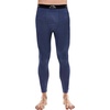 image:image100 Merino Wool Base Layer Mens Long Johns  Thermal Underwear Bottoms  Long and 34 Length Thermal Leggins Breathable Naturally OdorResistant Ideal for Hiking Running Everyday Wear200 Windsor Blue