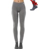 image:image100 Merino Wool Base Layer Women Pants  Thermal Leggings Underwear  Lightweight Midweight Heavyweight Base Layer Breathable Pants OdorResistant Ideal for Hiking Skiing Cold WeatherHeathered Grey 250