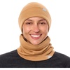image:image100 Merino Wool Beanie Neck Gaiter Combo Unisex 175um Scull Cap 4 Season  Soft NonItchy Cooling Breathable 250 GSM UV Protection Hiking amp Running Accessories OdorResistant Cold Weather GearTan