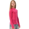 image:image100 Merino Wool Kids Long Sleeve Turtleneck Midweight Thermal Base Layer  Unisex Soft NonItchy 250 GSM KidsYouth Clothes School Undershirt Moisture Wicking 175um OdorResistant Boys amp Girls260 Pink