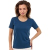 image:image100 Merino Wool Shirt Women  Short Sleeve Tee Base Layer Top Undershirt  Lightweight Breathable Merino Wool TShirt Naturally OdorResistant Soft MoistureWicking Hiking OutdoorDenim Scoop