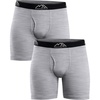 2 Pack - 190 Heathered Grey