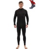 image:imageMerino Wool Base Layer Mens Set  Turtleneck Thermal Underwear for Men Sox  Low and High Neck Midweight Long Johns Cold Weather Top and Bottom Breathable MoistureWicking Ideal for Hiking Skiing260 Charcoal Grey Low