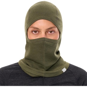 image:image100 Merino Wool Balaclava Ski MaskSoft Unisex All Season Face Mask 175um  Helmet Friendly Soft NonItchy Breathable UV Protection UPF 50 Glasses Compatible Motorcycle Bike Face Cover 250 GSMDark Olive