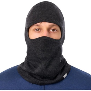 image:image100 Merino Wool Balaclava Ski MaskSoft Unisex All Season Face Mask 175um  Helmet Friendly Soft NonItchy Breathable UV Protection UPF 50 Glasses Compatible Motorcycle Bike Face Cover 250 GSMCharcoal Grey