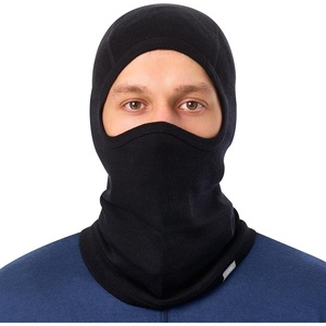 image:image100 Merino Wool Balaclava Ski MaskSoft Unisex All Season Face Mask 175um  Helmet Friendly Soft NonItchy Breathable UV Protection UPF 50 Glasses Compatible Motorcycle Bike Face Cover 250 GSMBlack