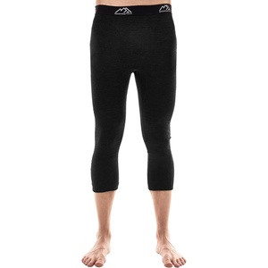 image:image100 Merino Wool Base Layer Mens Long Johns  Thermal Underwear Bottoms  Long and 34 Length Thermal Leggins Breathable Naturally OdorResistant Ideal for Hiking Running Everyday Wear200 Charcoal 34 Length