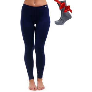 image:image100 Merino Wool Base Layer Women Pants  Thermal Leggings Underwear  Lightweight Midweight Heavyweight Base Layer Breathable Pants OdorResistant Ideal for Hiking Skiing Cold Weather250 Navy