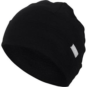 image:image100 Merino Wool Beanie Kids  Unisex Wool Cap 175um for Kids Toddler Hat  Soft NonItchy Breathable 175um Running Hat UV Protection OdorResistant MoistureWicking All Season 250 gsm Skull CapBlack