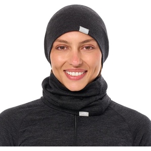 image:image100 Merino Wool Beanie Neck Gaiter Combo Unisex 175um Scull Cap 4 Season  Soft NonItchy Cooling Breathable 250 GSM UV Protection Hiking amp Running Accessories OdorResistant Cold Weather GearCharcoal Grey