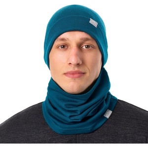image:image100 Merino Wool Beanie Neck Gaiter Combo Unisex 175um Scull Cap 4 Season  Soft NonItchy Cooling Breathable 250 GSM UV Protection Hiking amp Running Accessories OdorResistant Cold Weather GearDeep Teal