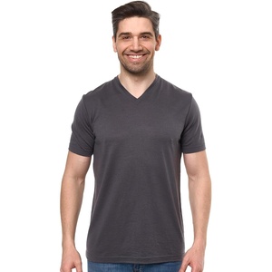 image:image100 Merino Wool Shirt Men  Short Sleeve Top Sport Thermal Base Layer  Lightweight Breathable Merino Wool Undershirt Naturally OdorResistant MoistureWicking Ideal for Hiking Sport TravelDark Charcoal V